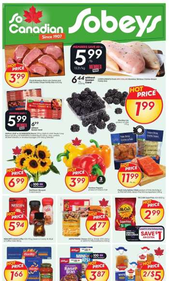 Circulaire Sobeys - 11 Septembre 2025 - 17 Septembre 2025.