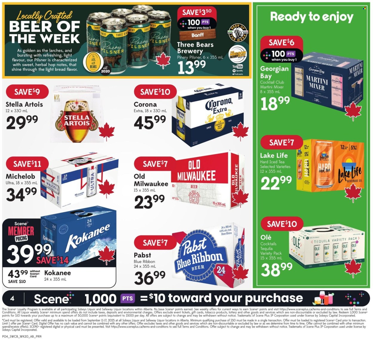 Circulaire Sobeys Liquor - 11 Septembre 2025 - 17 Septembre 2025. Page 5
