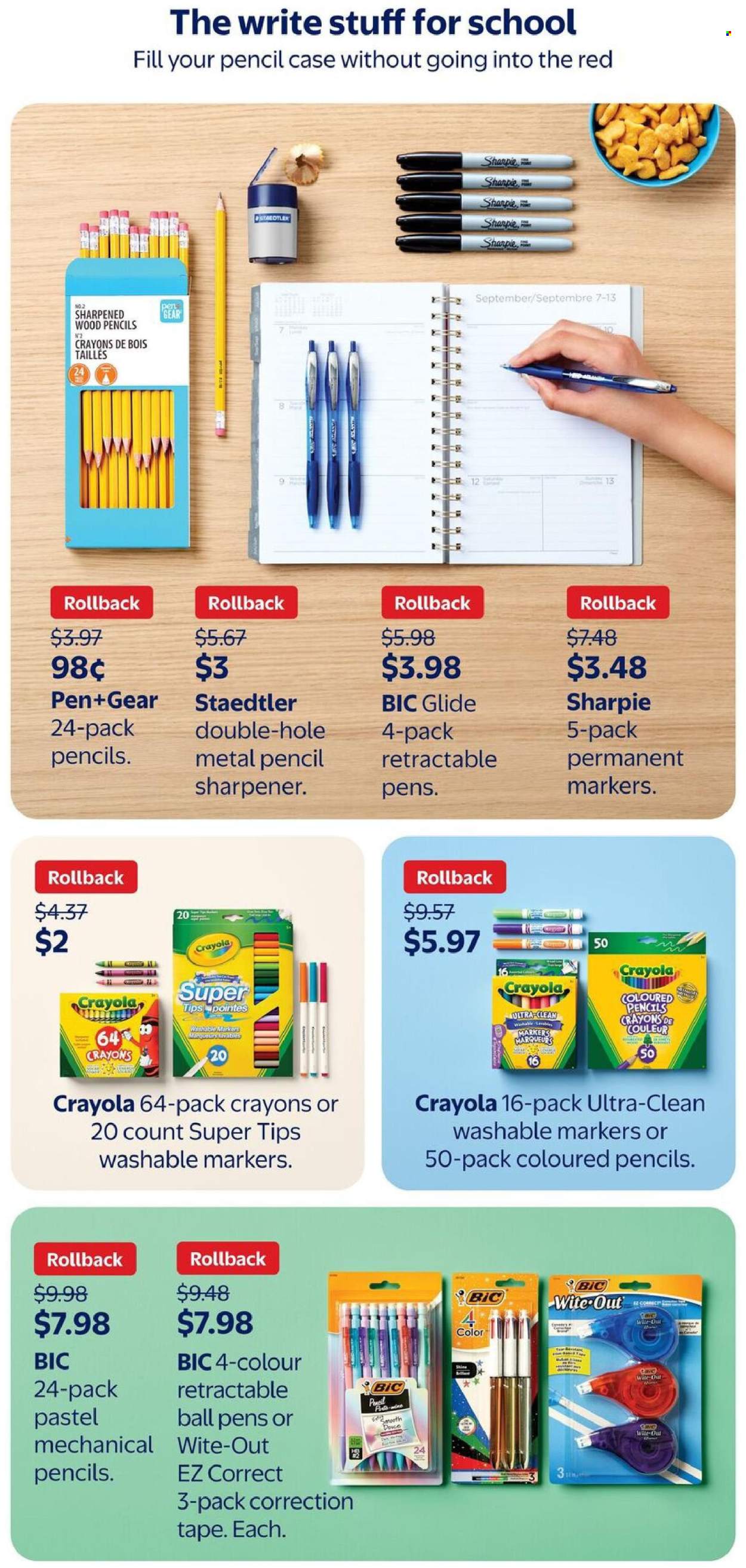 Circulaire Walmart - 07 Août 2025 - 17 Septembre 2025. Page 2