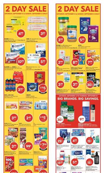 Circulaire Shoppers Drug Mart - 13 Septembre 2025 - 18 Septembre 2025.