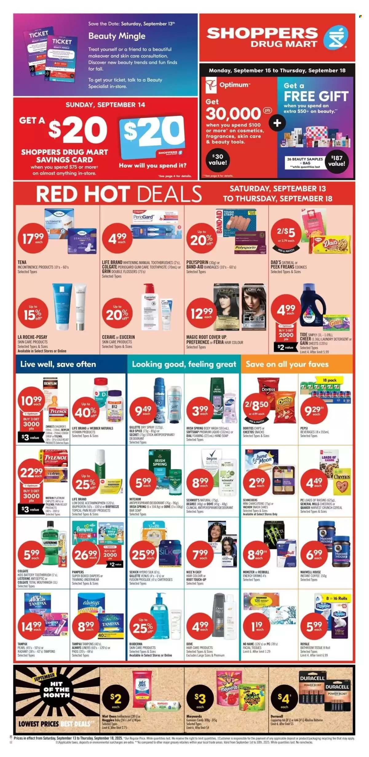 Circulaire Shoppers Drug Mart - 13 Septembre 2025 - 18 Septembre 2025. Page 3
