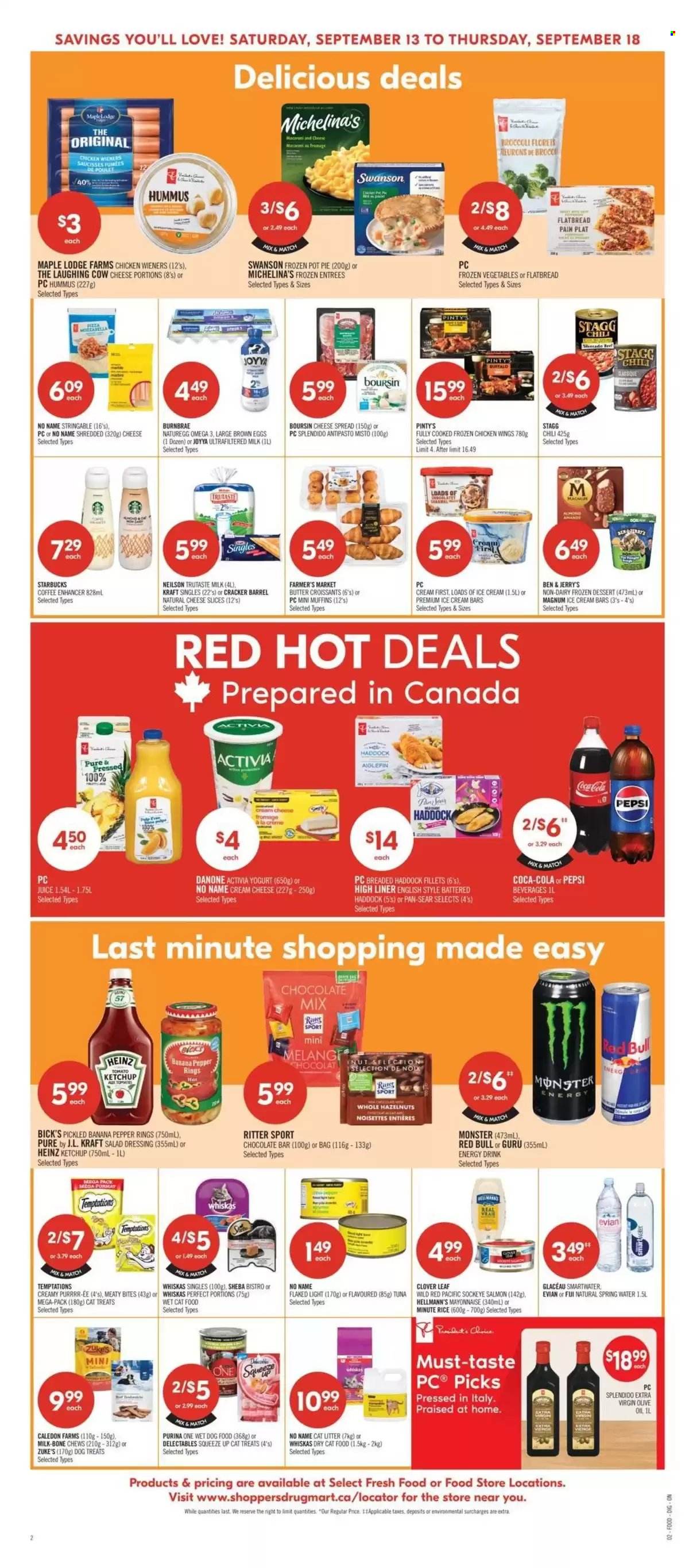 Circulaire Shoppers Drug Mart - 13 Septembre 2025 - 18 Septembre 2025. Page 5