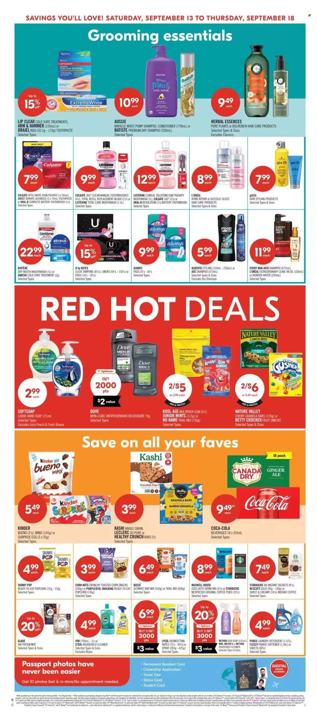 Circulaire Shoppers Drug Mart - 13 Septembre 2025 - 18 Septembre 2025. Page 6