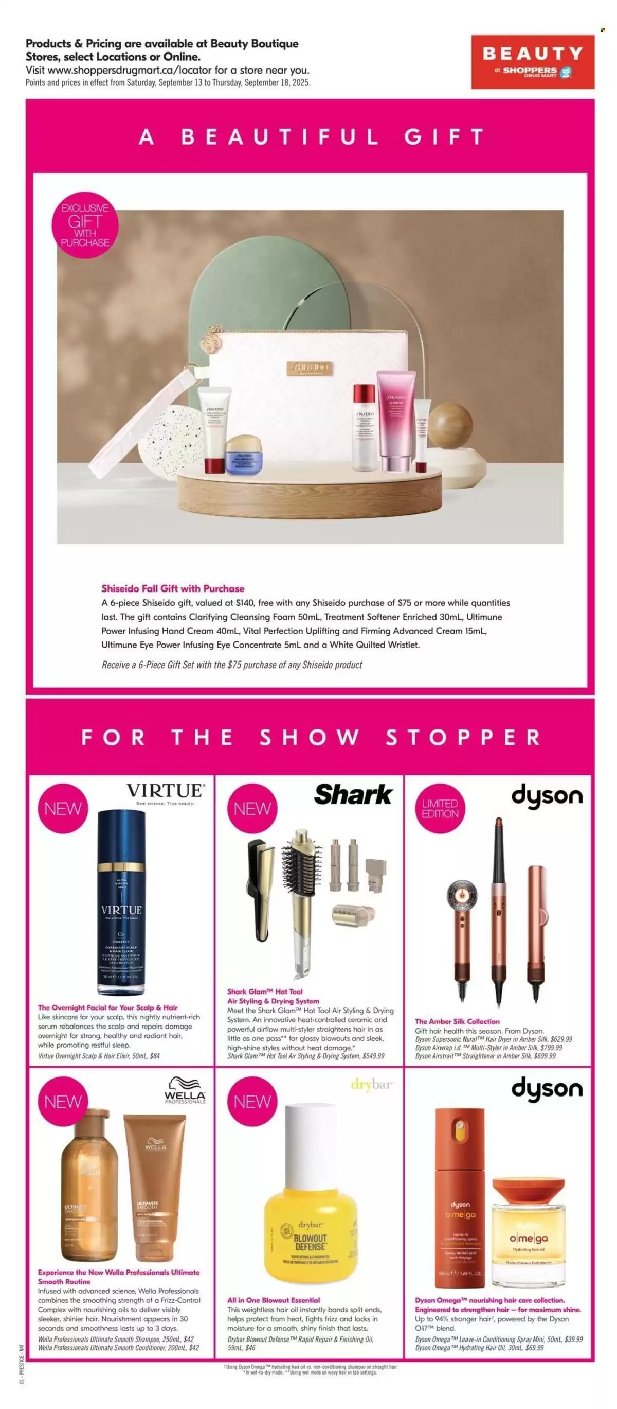 Circulaire Shoppers Drug Mart - 13 Septembre 2025 - 18 Septembre 2025. Page 9