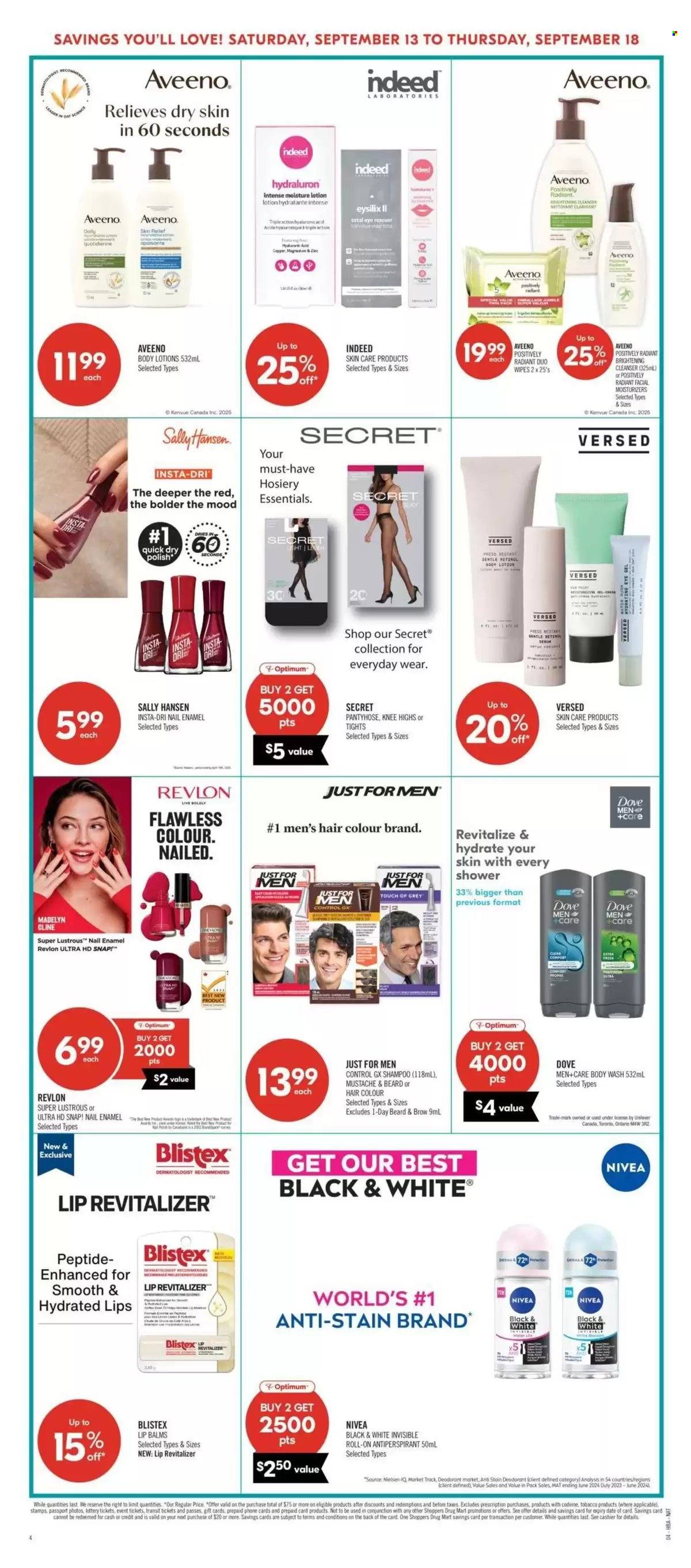 Circulaire Shoppers Drug Mart - 13 Septembre 2025 - 18 Septembre 2025. Page 11
