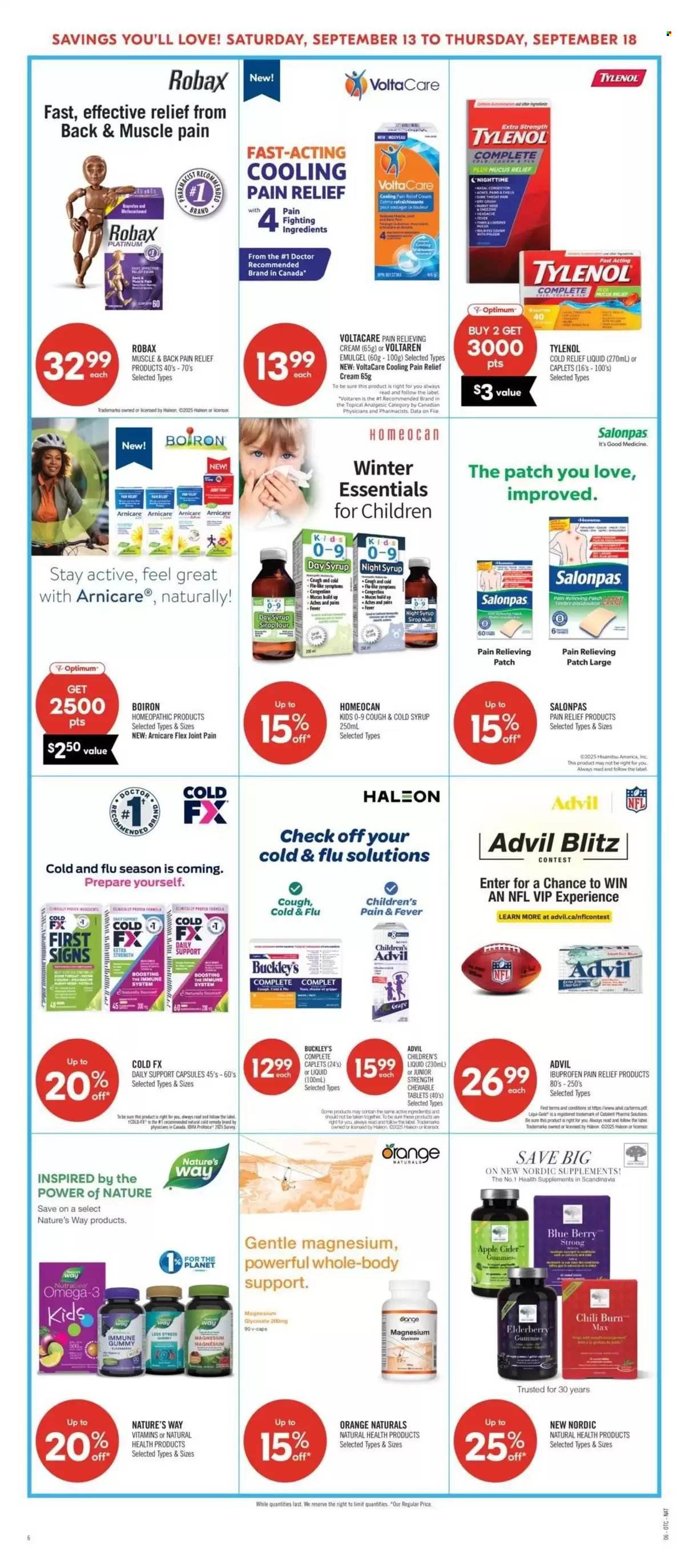Circulaire Shoppers Drug Mart - 13 Septembre 2025 - 18 Septembre 2025. Page 13