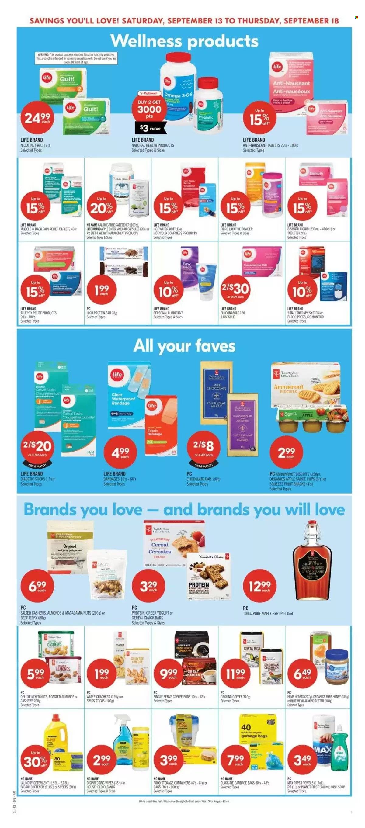 Circulaire Shoppers Drug Mart - 13 Septembre 2025 - 18 Septembre 2025. Page 15