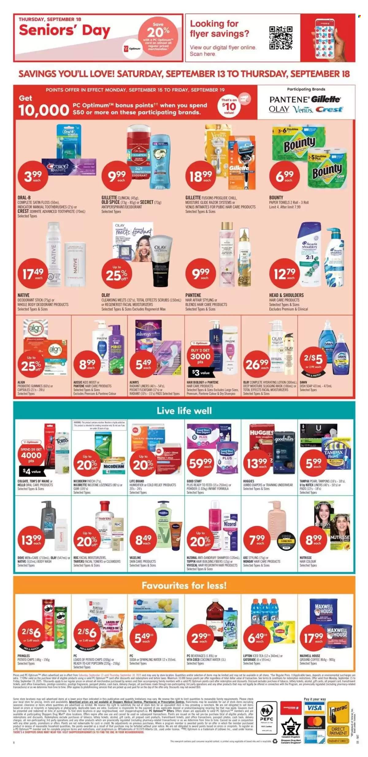 Circulaire Shoppers Drug Mart - 13 Septembre 2025 - 18 Septembre 2025. Page 19