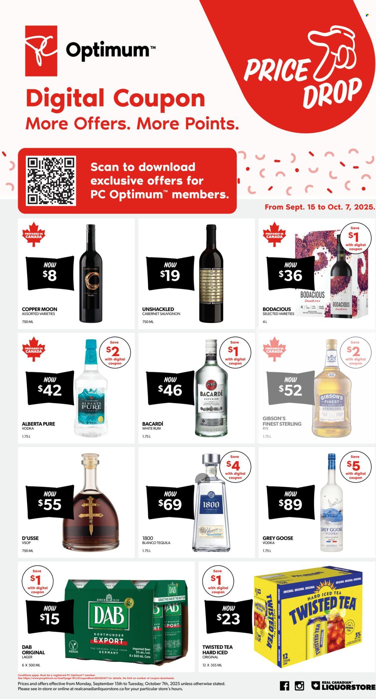 Circulaire Real Canadian Liquorstore - 15 Septembre 2025 - 24 Septembre 2025. Page 2