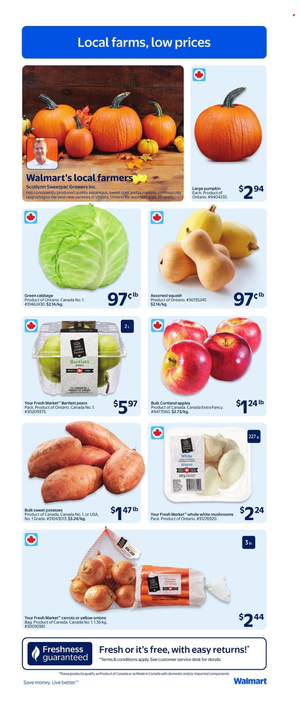 Circulaire Walmart - 18 Septembre 2025 - 24 Septembre 2025. Page 3