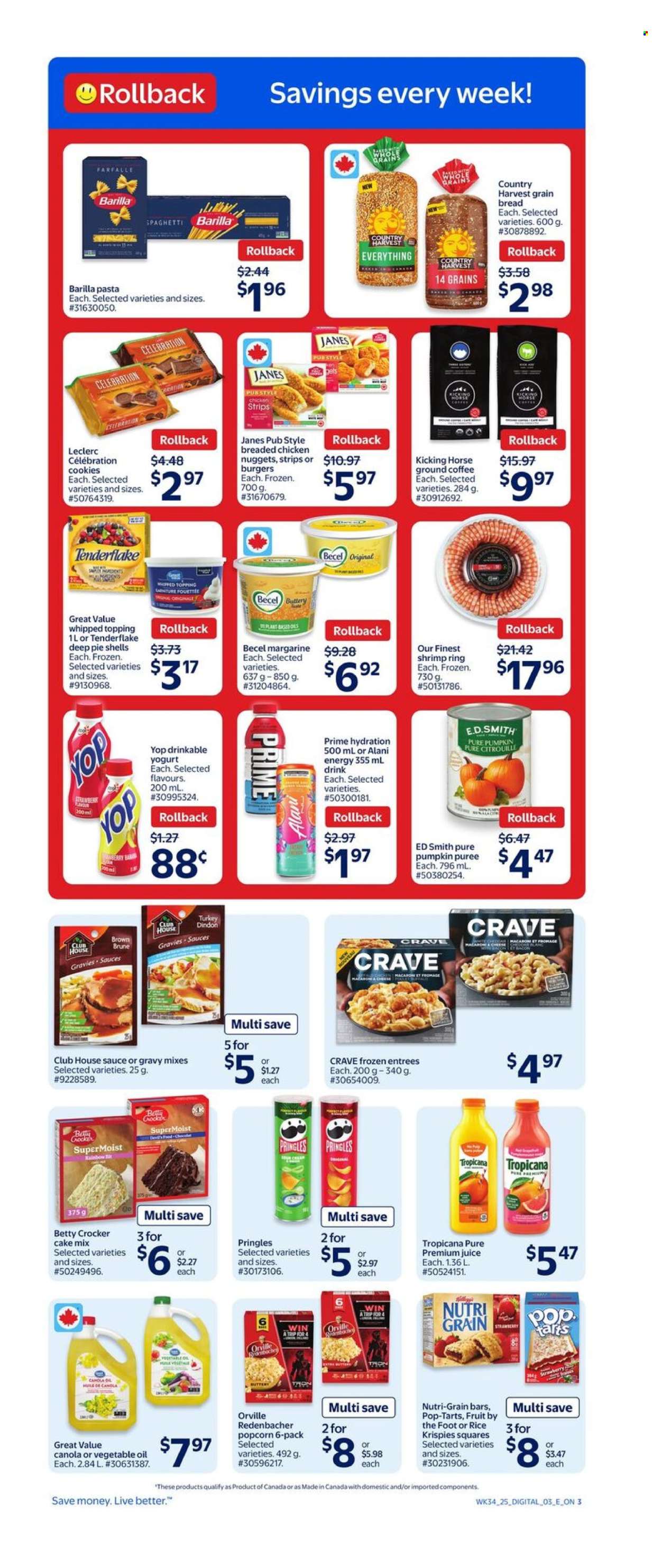 Circulaire Walmart - 18 Septembre 2025 - 24 Septembre 2025. Page 6