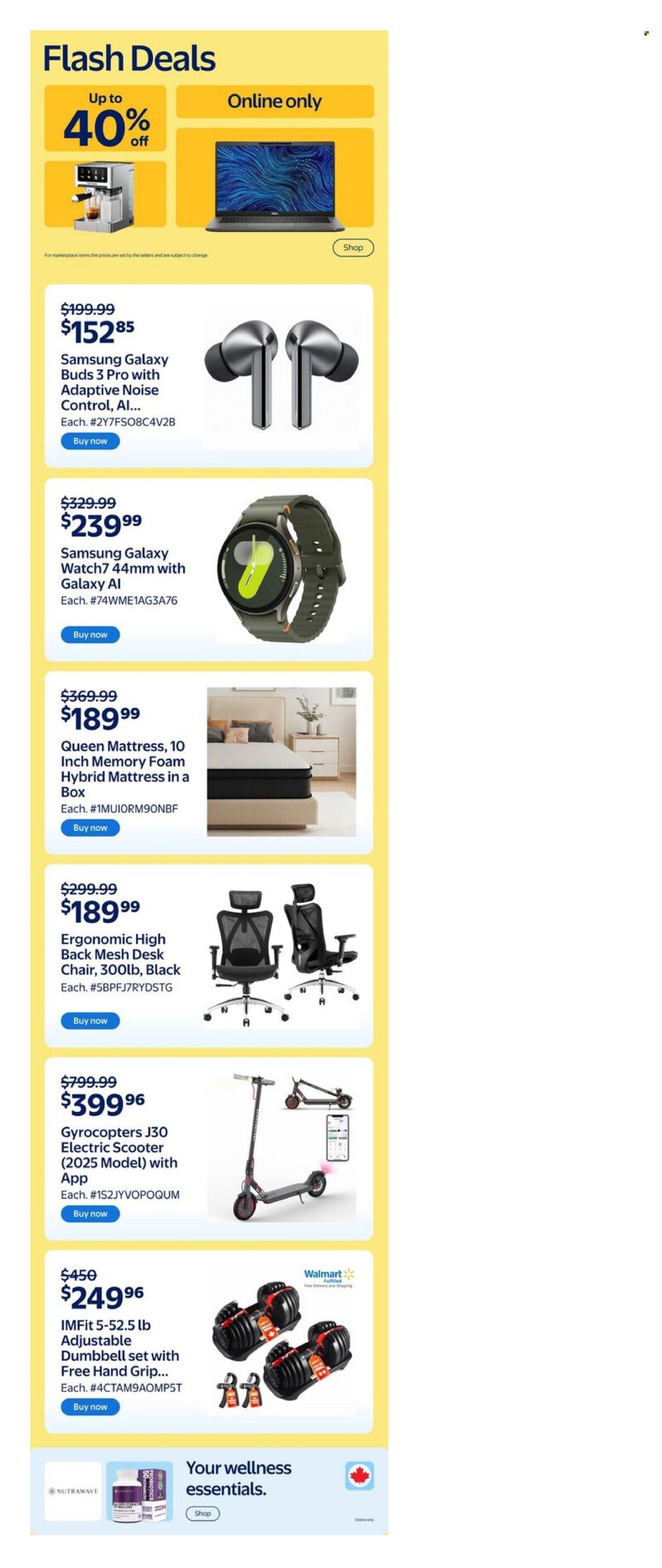Circulaire Walmart - 18 Septembre 2025 - 24 Septembre 2025. Page 16