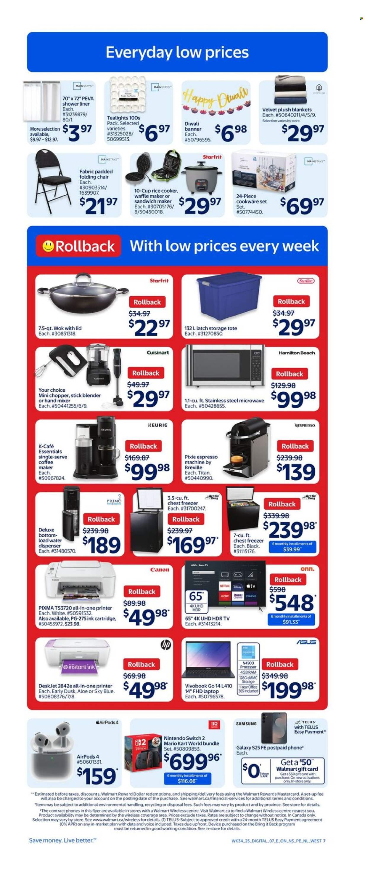 Circulaire Walmart - 18 Septembre 2025 - 24 Septembre 2025. Page 17