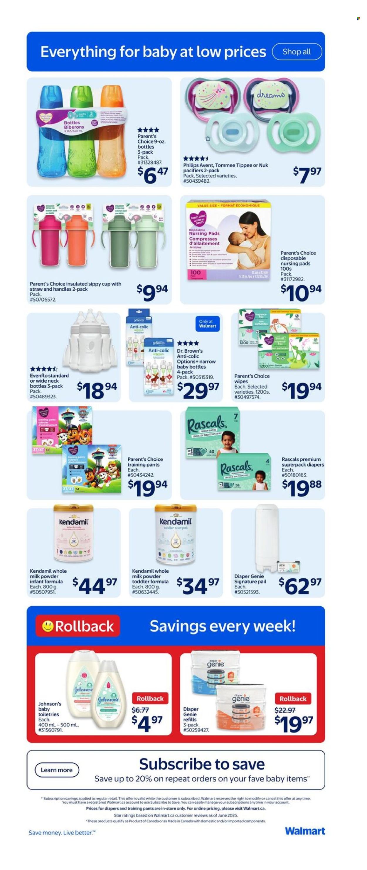 Circulaire Walmart - 18 Septembre 2025 - 24 Septembre 2025. Page 20