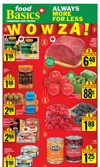 thumbnail - Circulaire Food Basics - Weekly Flyer