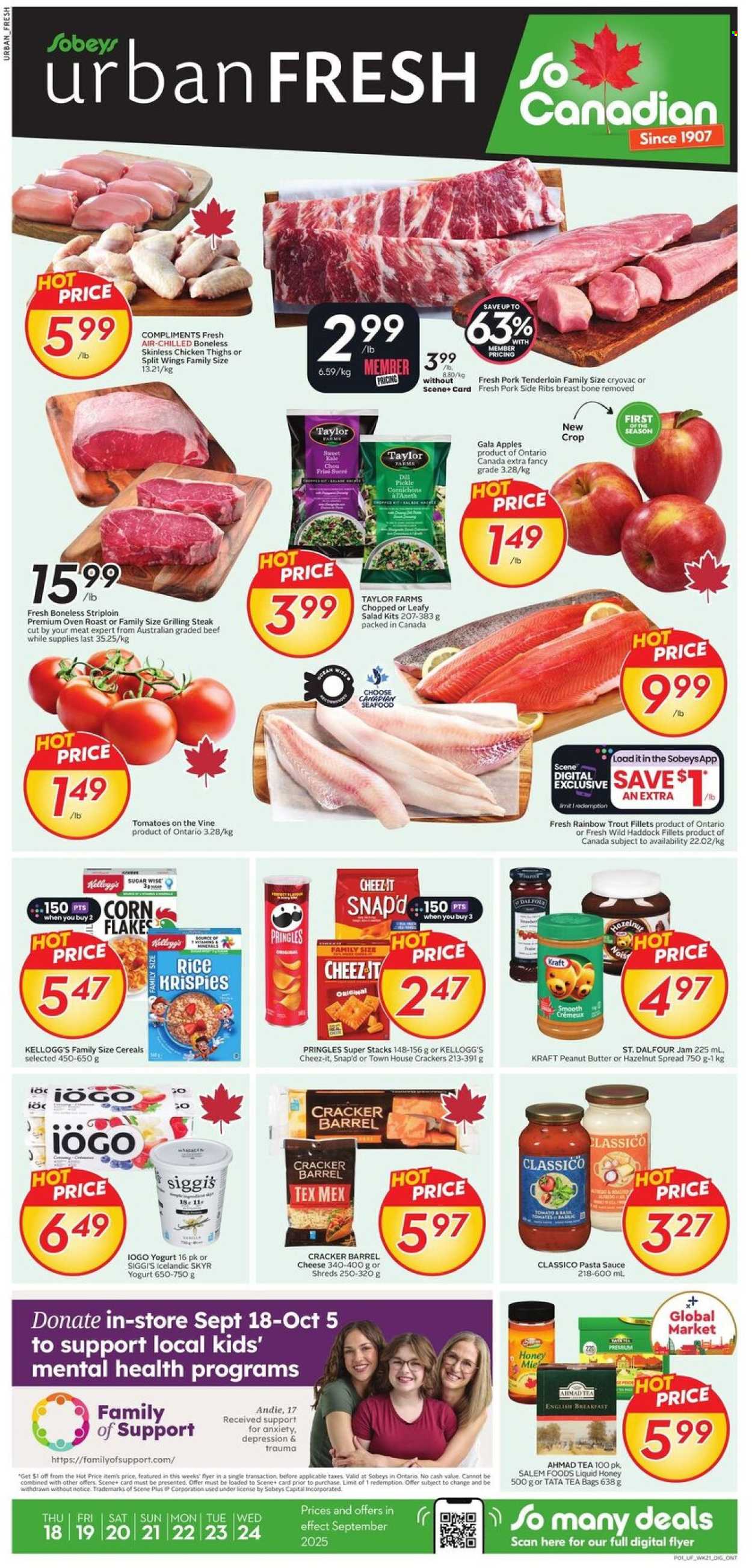 Circulaire Sobeys Urban Fresh - 18 Septembre 2025 - 24 Septembre 2025. Page 1