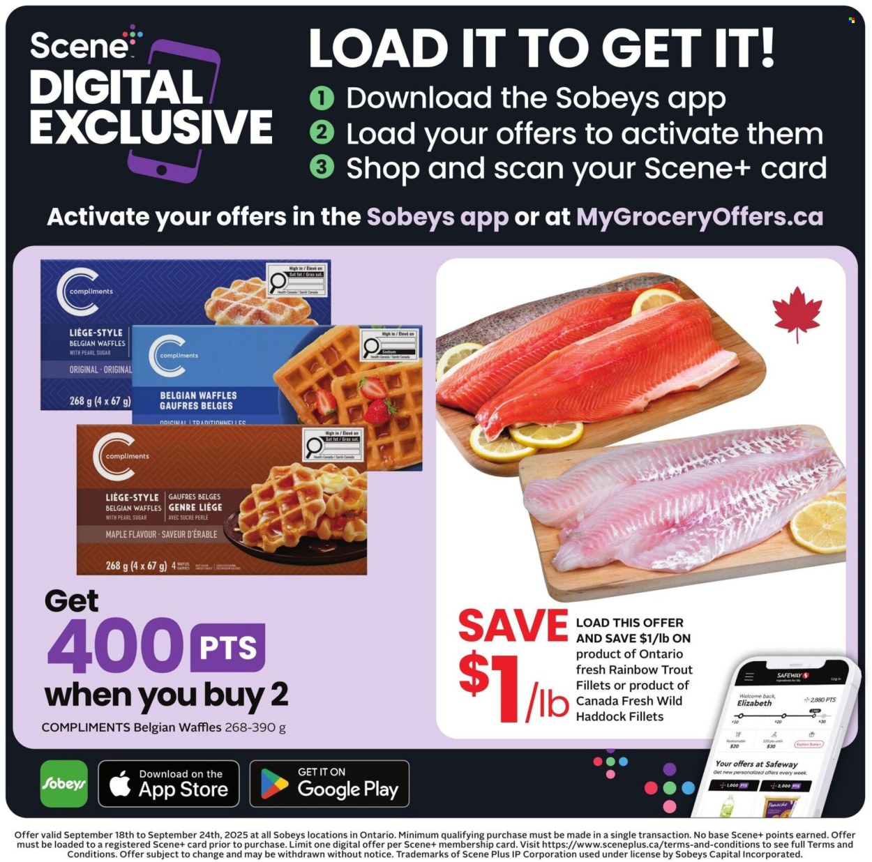 Circulaire Sobeys - 18 Septembre 2025 - 24 Septembre 2025. Page 12